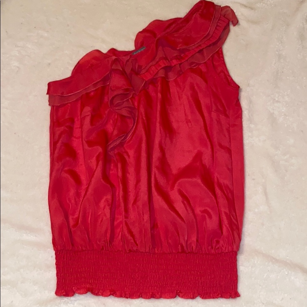 One shoulder tank top
